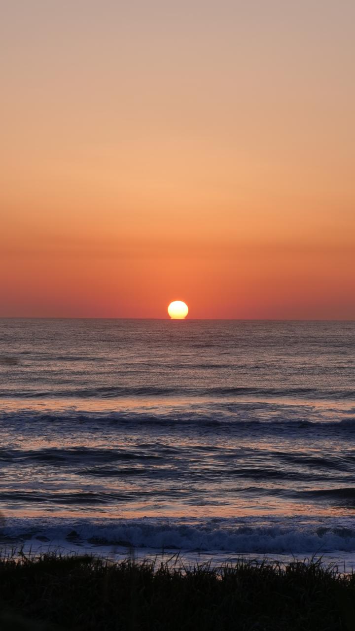 Sunrise in Ibaraki, Japan